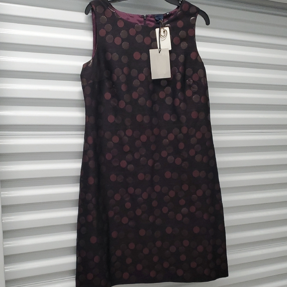 Aspesi Red Sheath Mini Dress Sleeveless Crew Neck